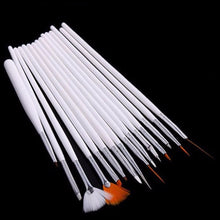 15 pcs Nail Art Decorations Brush Set Tools Professional Painting Pen for False Nail Tips UV Nail Gel Polish