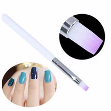 1PC Nail Art Brush Builder UV Gel Drawing Painting Brush Pen For Manicure DIY Tool Ggradient Purple Color