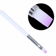 1PC Nail Art Brush Builder UV Gel Drawing Painting Brush Pen For Manicure DIY Tool Ggradient Purple Color