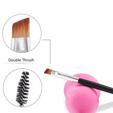 1PCS 12# Large Synthetic Duo Brow Brush blending eyebrow makeup brushes kit