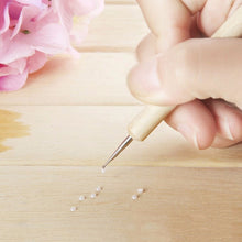 1Pc DIY Painting Drawing Dotting Pen Nail Art Drawing Flower Rhinestones Decorations Beauty Salon Manicure Tools