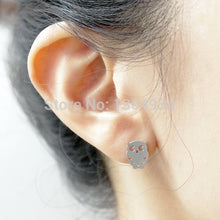 1pc 2016 Hot Quality New Fashion Brand Tiny Hoot Owl Earrings Teenage Girl Creative Jewelry Simple Cute Ear Stud E045