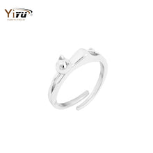 1pc 2016 New Jewelry Rings Cute Animal Cat Rings Different Colors for Women Party Gifts R103