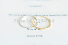 1pc 2016 Rose Plated Slim Stacking Women Simple Rings Smooth Couple Wedding Ring Woman Man Fashion Jewelry R213