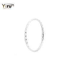 1pc Gold&Pink&Silver Fashion Brief Twisted Rope Austrian Crystal Party Ring For Women 2015 Simple Round Wedding Girl Ring R214