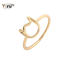 1pc Gold&Pink&Silver Fashion Midi Finger Ring Hot Sale Cat Punk Charm for women R126