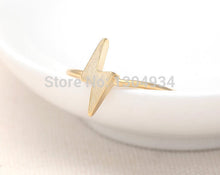 1pc Gold&Pink&Silver Tiny Thunder Ring Cute Unique Adjustable Women Popular Gift Knuckle Rings r231