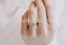 1pc Gold&Pink&Silver Top Hat With Mustache Women Cute Ring Unique Adjustable Simple Cool Knuckle Gift Party Wedding Ring R211