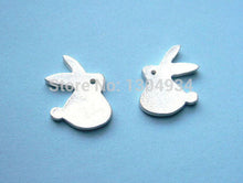 1pc Gold Silver Pink Little Bunny Rabbit Earrings Simple Cute Animal Elegant Ear Studs Fashion New Jewelry E067