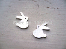 1pc Gold Silver Pink Little Bunny Rabbit Earrings Simple Cute Animal Elegant Ear Studs Fashion New Jewelry E067