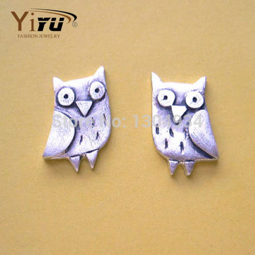 1pc Owl Cute Stud Earrings For Women Gold Pink Silver Bird Fashion Jewelry Birthday Valentine Gift For Her E068