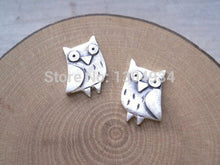 1pc Owl Cute Stud Earrings For Women Gold Pink Silver Bird Fashion Jewelry Birthday Valentine Gift For Her E068