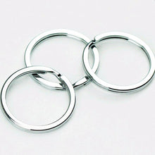 1pc/ Stainless Steel Metal Key Holder Split Rings Keyring Keychain Keyfob Accessories