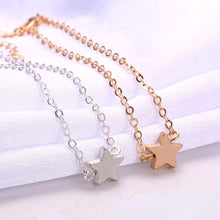 2 pcs Europe Style Star Pendant Charm Chain Bracelet Couple Bracelets Jewelry Friendship Gifts to Friends Lover