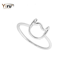 ,10pcs/lot Gold&Pink&Silver Fashion Midi Finger Ring Hot Sale Cat Punk Charm-R126