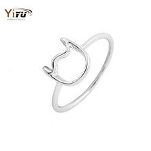 ,10pcs/lot Gold&Pink&Silver Fashion Midi Finger Ring Hot Sale Cat Punk Charm-R126