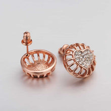 18K GP Gold Plated Earring Fine Fashion Nickel Free Tin Alloy Rhinestone Crystal 18K Drop Jewelry Earring SMTPE401