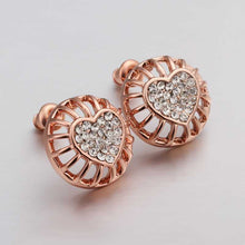 18K GP Gold Plated Earring Fine Fashion Nickel Free Tin Alloy Rhinestone Crystal 18K Drop Jewelry Earring SMTPE401