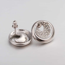 18K GP Gold Plated Earring Fine Fashion Nickel Free Tin Alloy Rhinestone Crystal 18K Drop Jewelry Earring SMTPE403