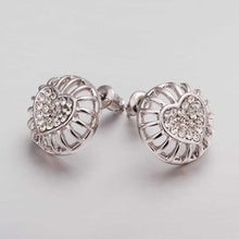 18K GP Gold Plated Earring Fine Fashion Nickel Free Tin Alloy Rhinestone Crystal 18K Drop Jewelry Earring SMTPE400