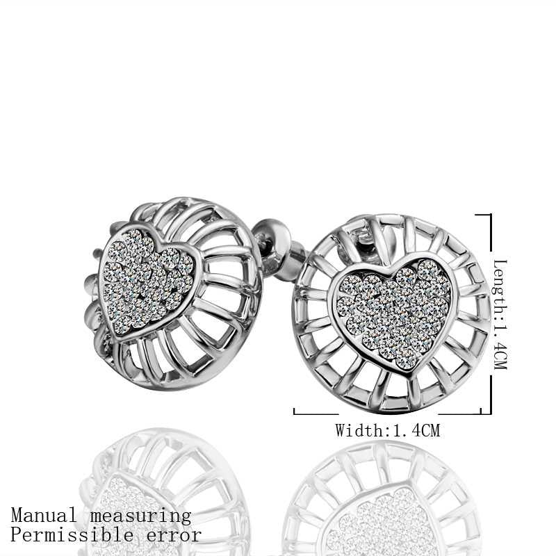 18K GP Gold Plated Earring Fine Fashion Nickel Free Tin Alloy Rhinestone Crystal 18K Drop Jewelry Earring SMTPE400