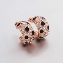 18K GP Gold Plated Earring Fine Fashion Nickel Free Tin Alloy Rhinestone Crystal 18K Drop Jewelry Earring SMTPE440