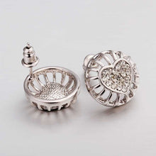 18K GP Gold Plated Earring Fine Fashion Nickel Free Tin Alloy Rhinestone Crystal 18K Drop Jewelry Earring SMTPE400