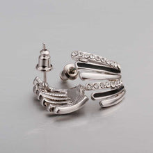 18K GP Gold Plated Earring Fine Fashion Nickel Free Tin Alloy Rhinestone Crystal 18K Drop Jewelry Earring SMTPE394