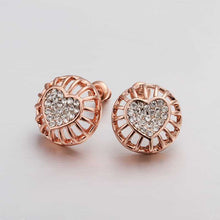 18K GP Gold Plated Earring Fine Fashion Nickel Free Tin Alloy Rhinestone Crystal 18K Drop Jewelry Earring SMTPE401