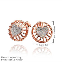 18K GP Gold Plated Earring Fine Fashion Nickel Free Tin Alloy Rhinestone Crystal 18K Drop Jewelry Earring SMTPE401