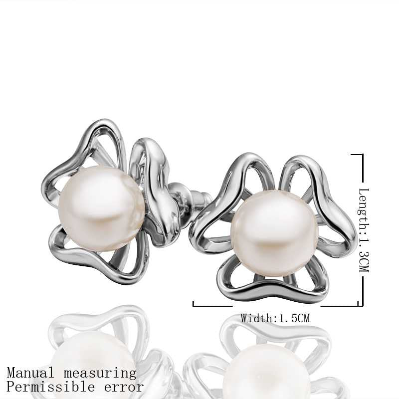 18K GP Gold Plated Earring Fine Fashion Nickel Free Tin Alloy Rhinestone Crystal 18K Drop Jewelry Earring SMTPE406