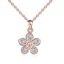 18K Gold Plating necklaces & pendants yellow butterlly bead necklace horloge HBN216