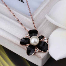 18K Real Gold Plated necklace women Irregular flower set bead choker Jewelry European Style HBN077