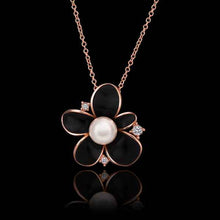 18K Real Gold Plated necklace women Irregular flower set bead choker Jewelry European Style HBN077