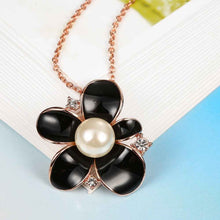 18K Real Gold Plated necklace women Irregular flower set bead choker Jewelry European Style HBN077