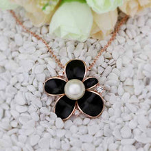 18K Real Gold Plated necklace women Irregular flower set bead choker Jewelry European Style HBN077