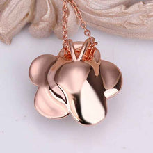 18K Real Gold Plated statement necklace  Large flower set bead colar joias HBN080