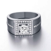 18k gold plated engagement ring Victory stone bague collier plastron HBR250