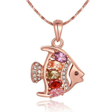 18k gold plated statement necklace  Crystal Leopard kolye sport HBN239