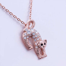 18k gold plated statement necklace  Crystal Leopard kolye sport HBN239