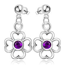 Lose Money Promotions silver earing Flower drop oorbellen s in euros HBE395