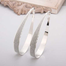 Lose Money Promotions silver earing U Hoop hoop ear cuff love HBE201