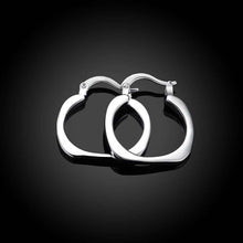 Lose Money Promotions silver earings fashion jewelry Flat Square Round hoop brinco sport SMTE123