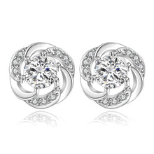Lose Money Promotions silver earring Purple Stone stud cufflinks s in euros HBE003