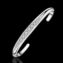 Lose Money Promotions silver line stones men bracelet Jewelry European Style SMTB207