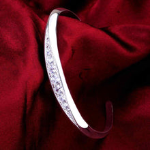 Lose Money Promotions silver line stones men bracelet Jewelry European Style SMTB207