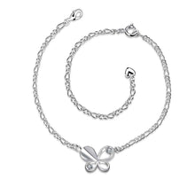 Lose Money Promotions silver plated anklets Insets small butterfly bracelet on ankle s in euros HBA005