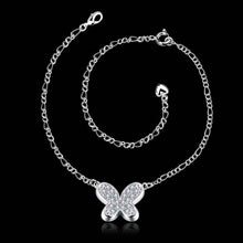 Lose Money Promotions silver plated anklets Insets small butterfly bracelet on ankle s in euros HBA005