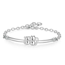 Lose Money Promotions silver plated bracelet Double cat pulseras hombre bijoux femme SMTH389