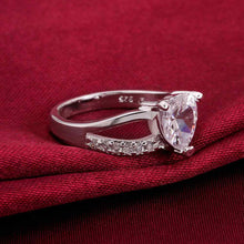 Lose Money Promotions silver plated engagement ring Claw wrapped heart s in euros horloge SMTR511